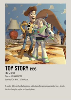 Toy Story (1995) | Alternative movie posters, Film posters minimalist, Toy story movie