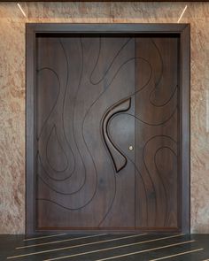 The Exterior of the Building Redefines Residences in an Urban Area | Form Space Architects in 2025 | Entrance door design, Door design interior, Main entrance door design