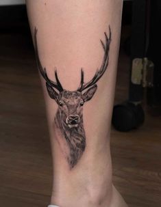 Majestic deer Tattoo | Inspiração para tatuagem, Tatuagem country, Tatoo