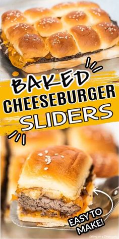 Easy Burger Sliders Recipe with Cheeseburger Toppings