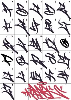 Graffiti lettering | Graffiti writing, Graffiti lettering alphabet, Graffiti font