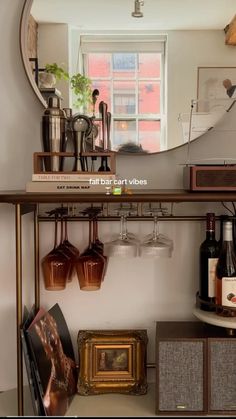 Autumn bar cart ideas in 2025 | Apartment decor inspiration, Apartment decor, Apartment kitchen