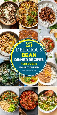 25+ Delicious Bean Dinner Recipes for Every Taste in 2025 | Recipes using beans, Beans recipe healthy, Dinner recipes