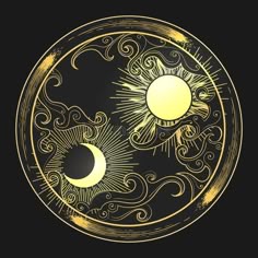 Pin by Alberto Morelli on Sole e Luna | Sun and moon drawings, Moon art, Celestial art