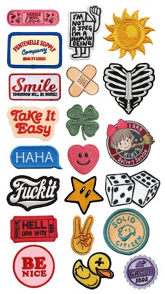 Leuke en creatieve patches en stickers