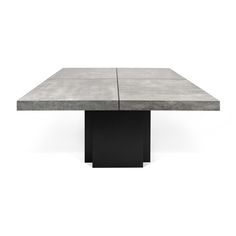 Dusk 59" Dining Table | Square dining tables, Dining table black, Dining table