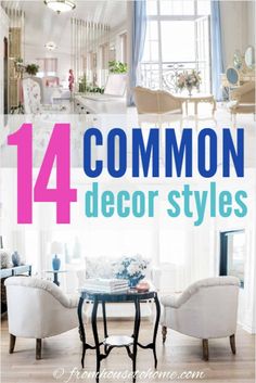 Decorating Styles 101: Find The Interior Design Styles You Love in 2025 | Interior design styles, Home decor styles, Interior decorating styles