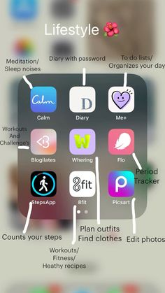 an iphone screen with the text life style on it