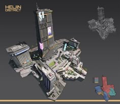 an image of a futuristic city with buildings