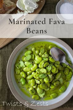 Delicious Marinated Fava Beans