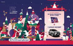 ParkShoppingBarigüi Natal on Behance | Graphic design fonts, Event poster design, Christmas infographic