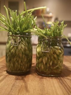 Sweet Pickled Wild Garlic Buds Recipe