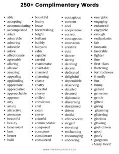 the 25 command words for complienty in english and spanish are shown here