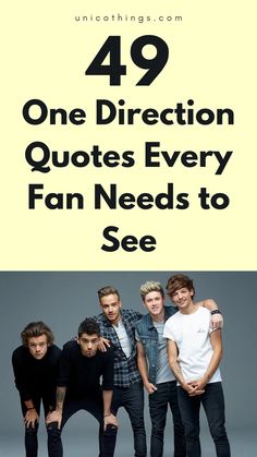 49 Best One Direction Quotes Every Fan Needs to See in 2025 | Direction quotes, One direction quotes, One direction songs