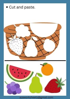 Pin em Frutas manualidades