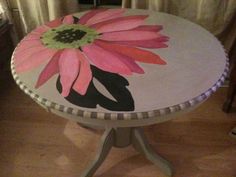 Beautifully Painted Dining Table