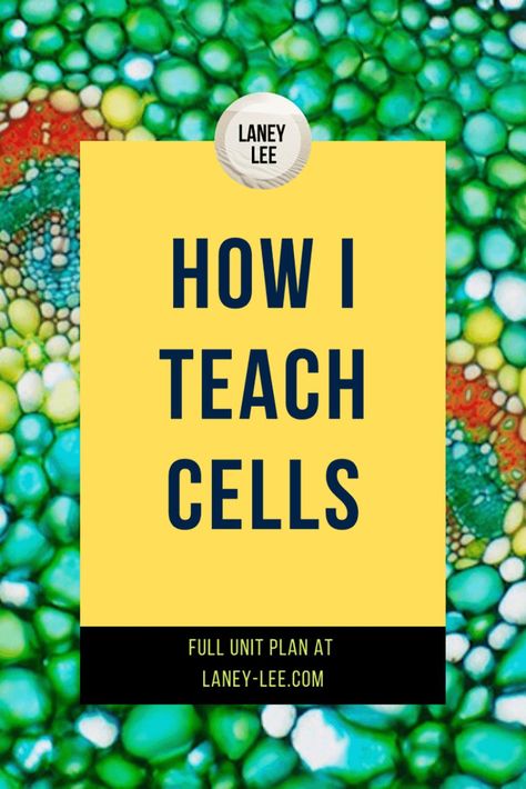 Looking to plan a comprehensive cells unit for your middle school class? Get all the worksheets, presentations, quizzes and tests you need in PDF format! Science Resources, Humour, High School, Cells Lesson, Elementary Science, Life Science Activities, Cell Lesson Plans, Science Lessons, Middle School Cells