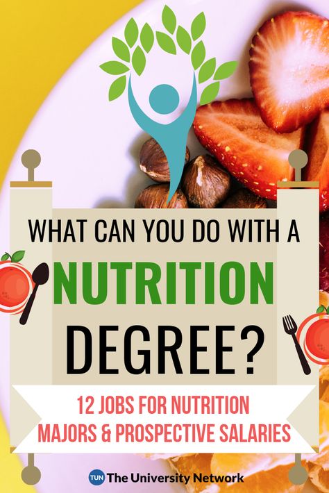 Nutrition majors can pursue careers in other fields of medicine, health education, or the health food industry. Alternatively, some might want to take their nutritional expertise into the kitchen. Click to find out 12 common, specialized, and non-traditional nutrition degree jobs! Nutrition Student, Dietitian Career, Nutrition Jobs, Nutrition Careers, College Degrees, Career Goal, Recipe Developer, Career Ideas, Hormonal Balance