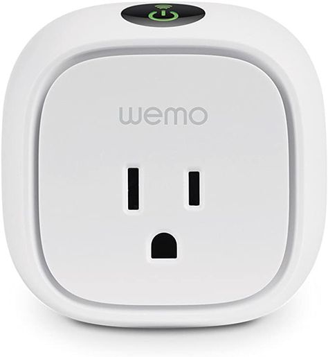 Wemo Insight Smart Plug with Energy Monitoring, WiFi Enabled, Control Your Devices and Manage Energy Costs from Anywhere, Works with Alexa and The Google Assistant: Amazon.ca: Cell Phones & Accessories Smart Wifi, Smart Switches, Wifi Network, Smart Plugs, Smart Plug, Smart Tech, Smart Home Technology, Wifi, Amazon Devices