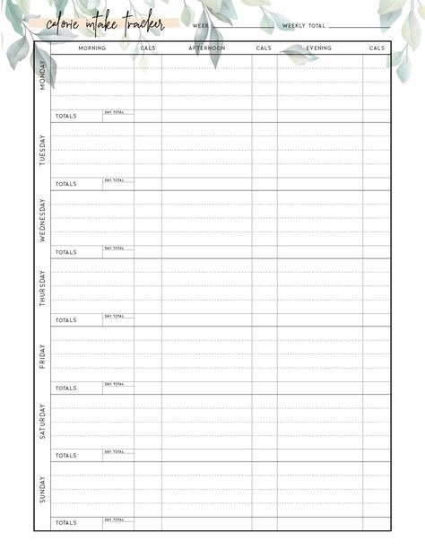 Organisation, Fresh, Ipad, Calorie Counting Chart, Calorie Tracker, Weight Tracker, Calorie Counter, Daily Planner Printables Free, Daily Planner