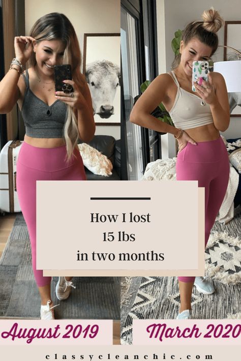 How I lost 15 lbs in 2 Months – Classy clean chic. weight loss tips, weight loss plan, weight loss meals, weight loss transformation, weight loss in 2 months, weight loss transformation photos #weightlosstransformation #weightlossplan #weightloss Weight Loss Secrets, Motivation, Fitness, Weight Loss Plans, Ideas, Weight Loss Transformation, Weight Loss Results, Weight Loss Before, Weight Loss Journey
