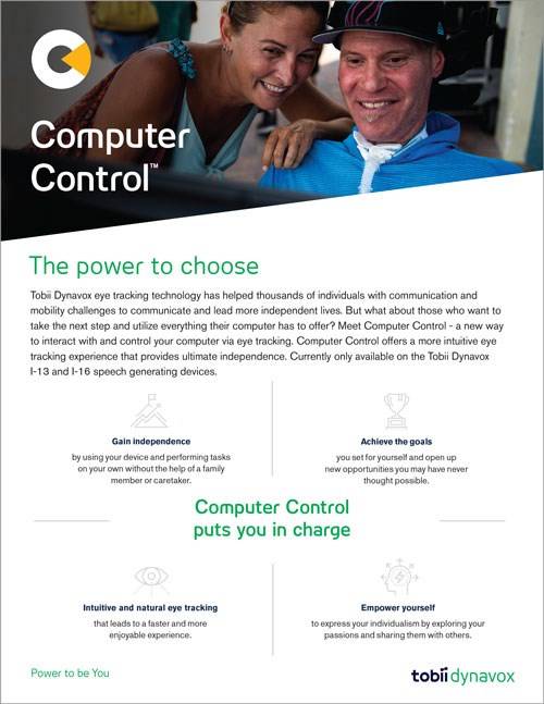 Computer Control brochure cover