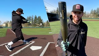 Designing an infused, two-piece composite baseball bat