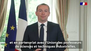 Olympiades de Sciences de l'Ingénieur 2023 - M. Olivier Dussopt, Ministre du Travail