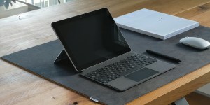EU goes after Microsoft Teams | Surface Go shown