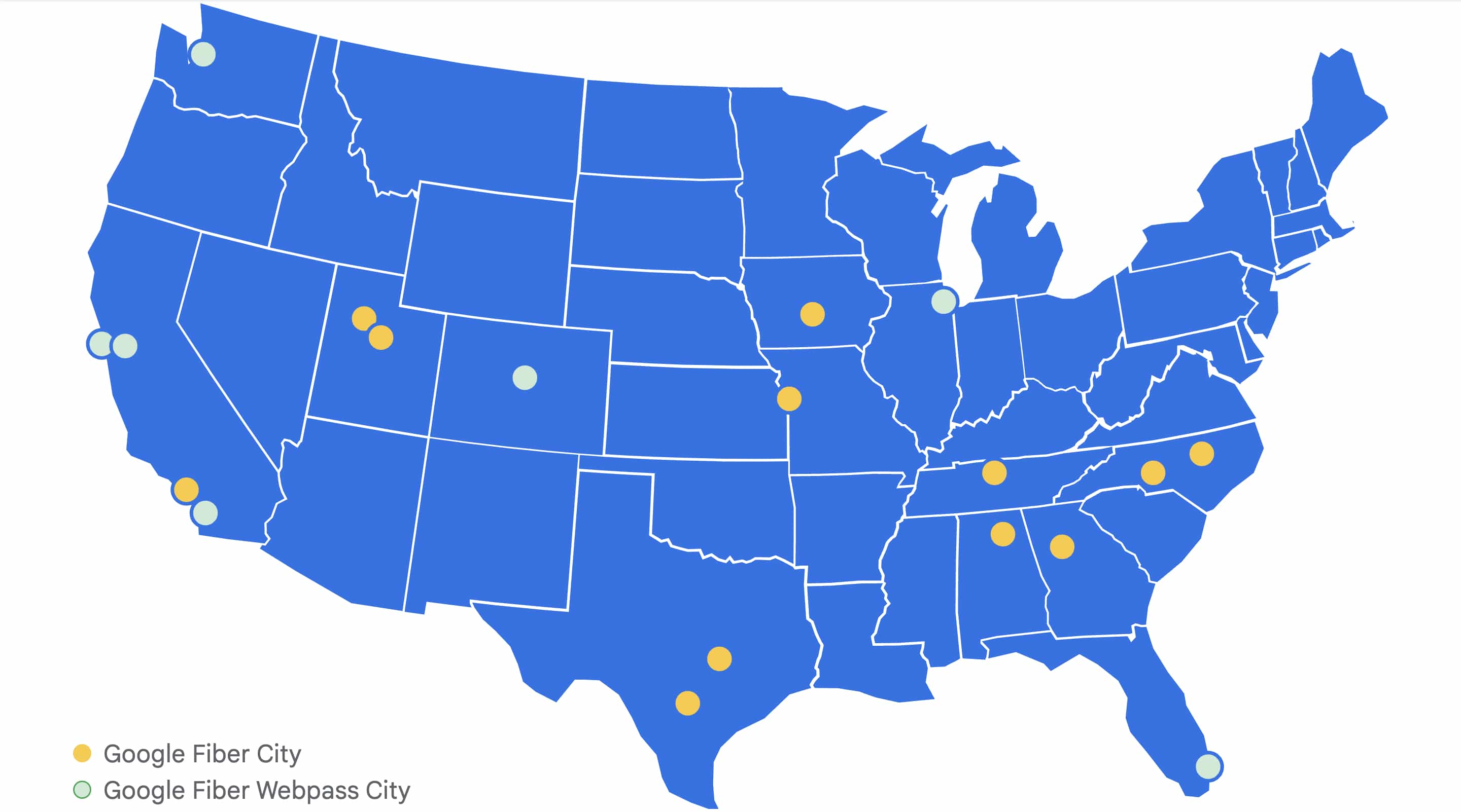 Google Fiber business cities