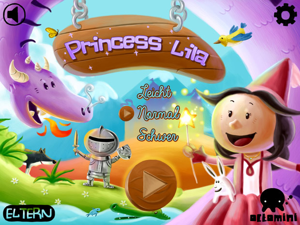 Lern App mit Minispielen für Grundschulkinder