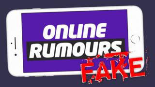 fake online rumours