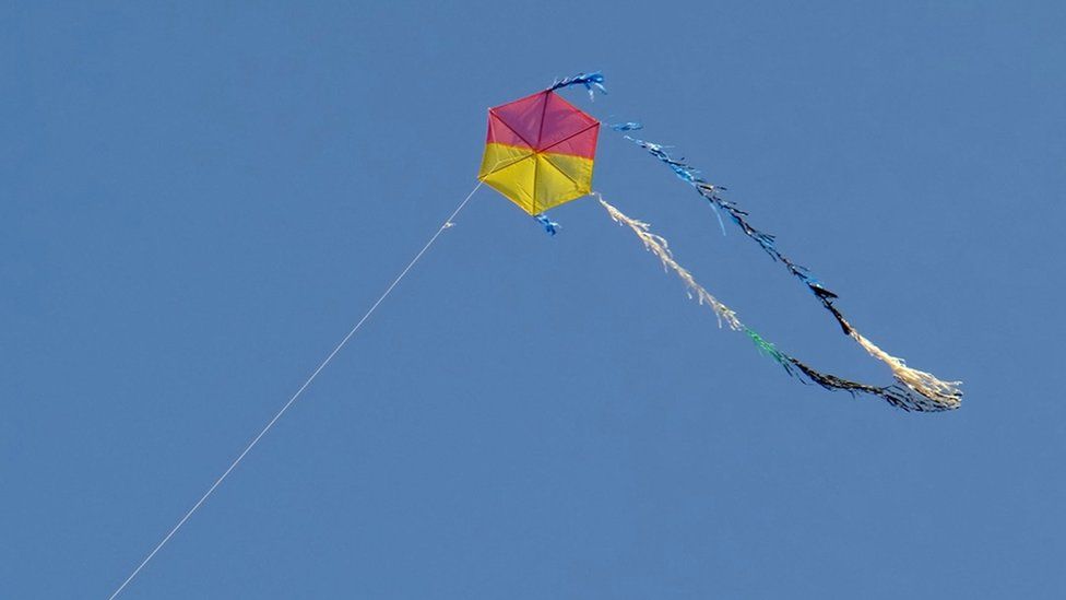 a hexagonal kite