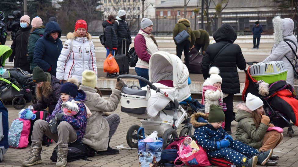 Refugees in Ukraine