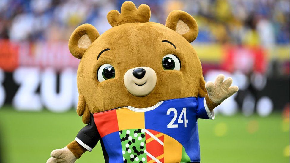 Albärt the bear is the Euro 2024 mascot