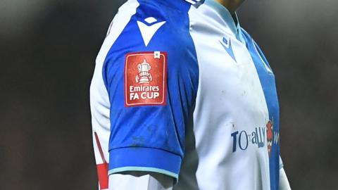 Blackburn shirt close-up.