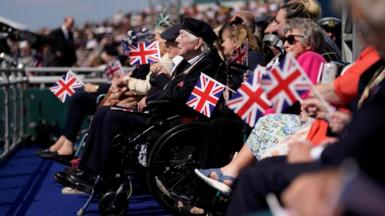 D-Day veterans at Portsmouth commemoration 