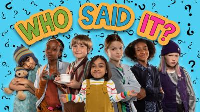 The Dumping Ground - The Dumping Ground - Who said it?