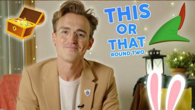 Blue Peter - Tom Fletcher's This or That... round two! 📚