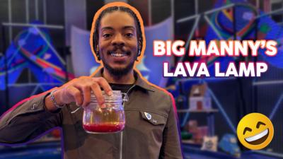 Blue Peter - Make a homemade lava lamp with Big Manny