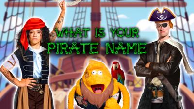 Saturday Mash-Up! - QUIZ: What is your pirate name?