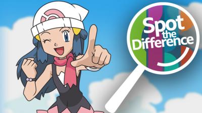 Pokémon: Diamond and Pearl - Pokémon: Diamond and Pearl Spot the Difference