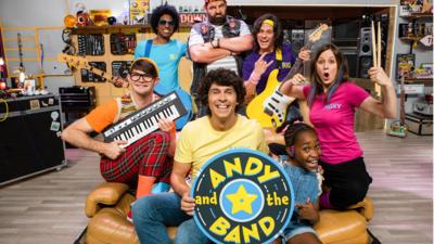 Andy and the Band - Music Tutorials on CBBC