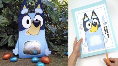 Bluey - How to make a Bluey Easter egg holder