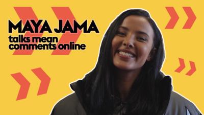 Maya Jama on mean comments
