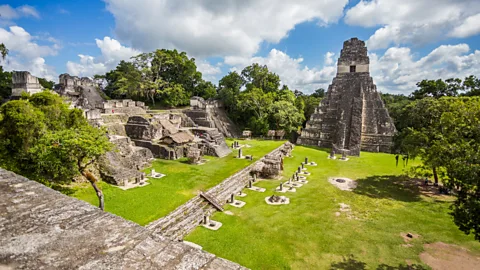 Mayan ruins at Tikal National Park, Guatemala
