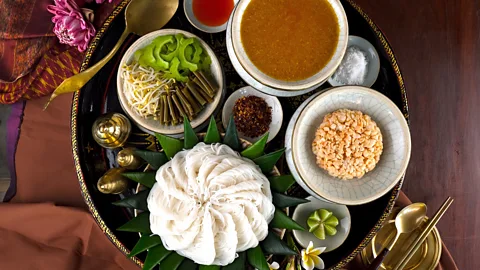 Photo of royal Cambodian home cuisine (Credit: Lamo)