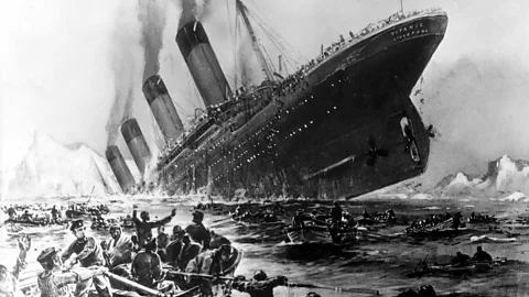 Illustration of Titanic sinking (Credit: Getty Images)