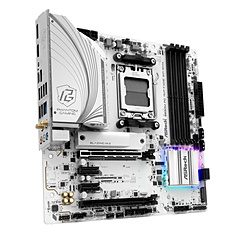 ASRock(AXbN) }U[{[h(Socket AM5) B650M PG Riptide WiFi White   mMicroATXn ysof001z