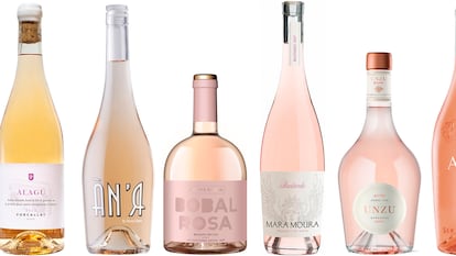 Seis buenos vinos rosados con personalidad